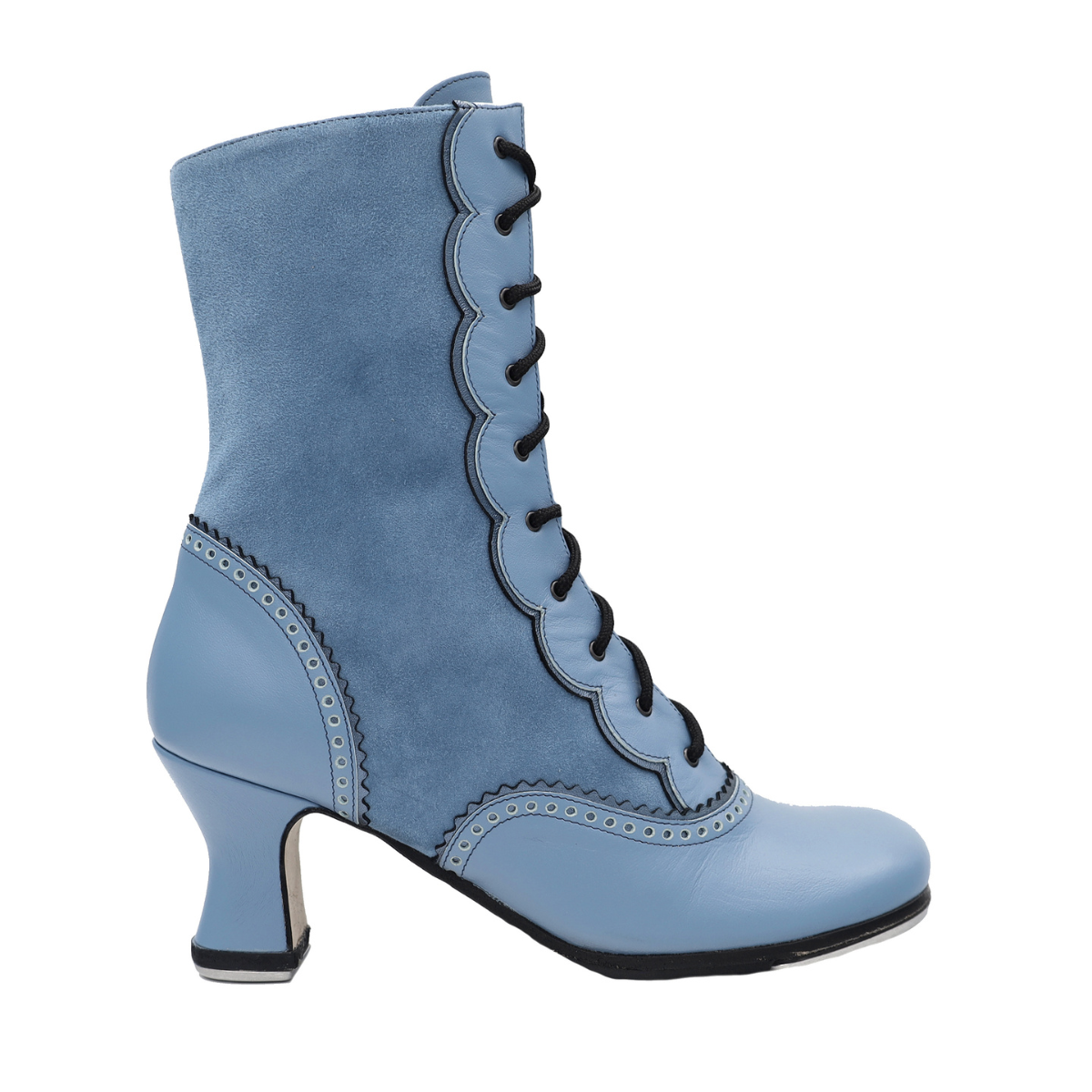 The Picini 2.5" Cornflower Blue Hard Sole Tap - Preorder