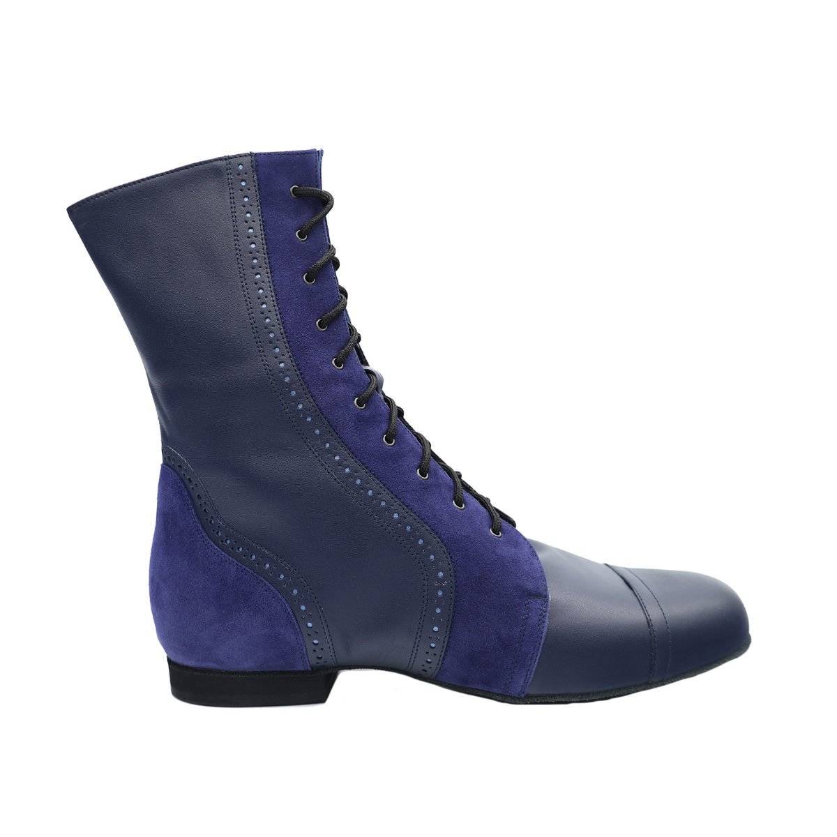 The Taze Navy Soft Sole Boots - Preorder