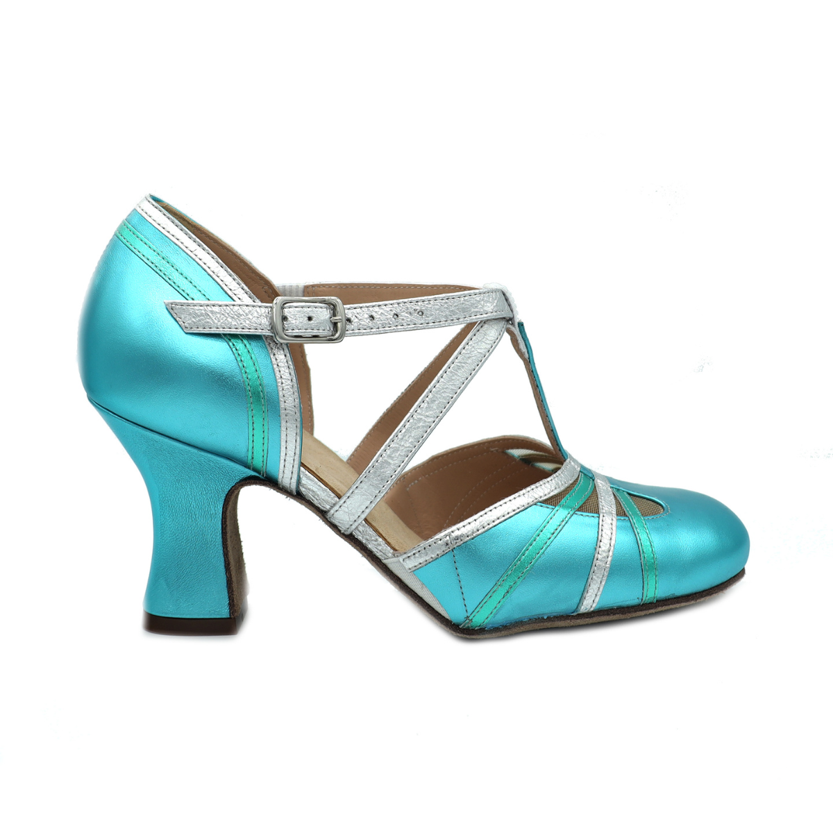 The Peachy 3" Turquoise Soft Sole - Preorder