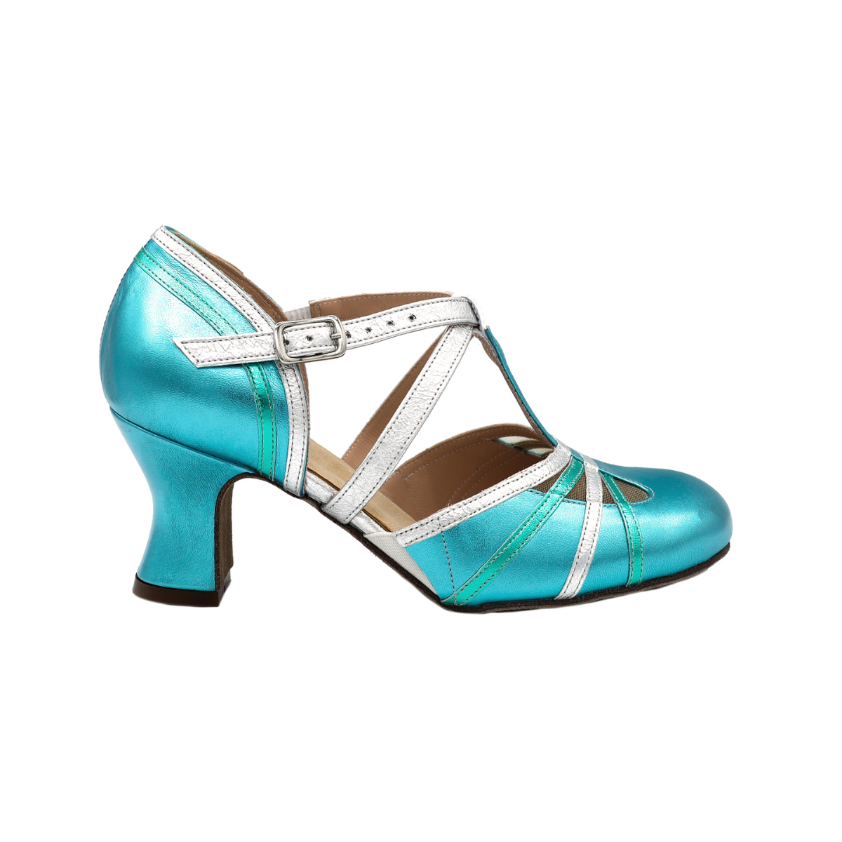 The Peachy 2.5" Turquoise Soft Sole - Preorder