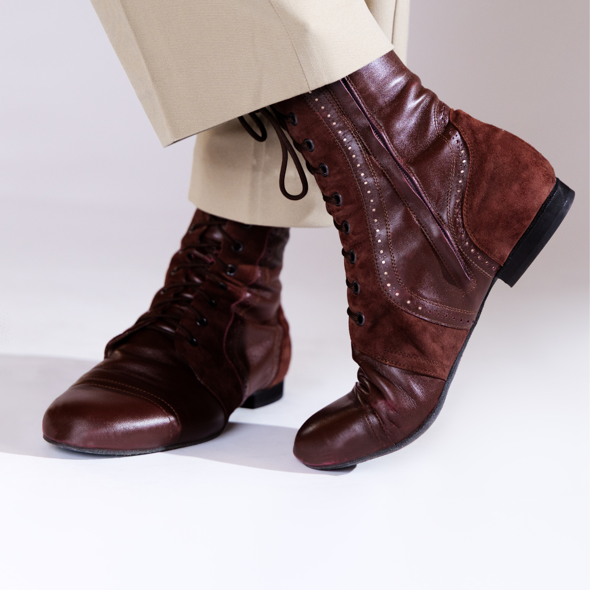 The Taze Brown Soft Sole Boots - Preorder