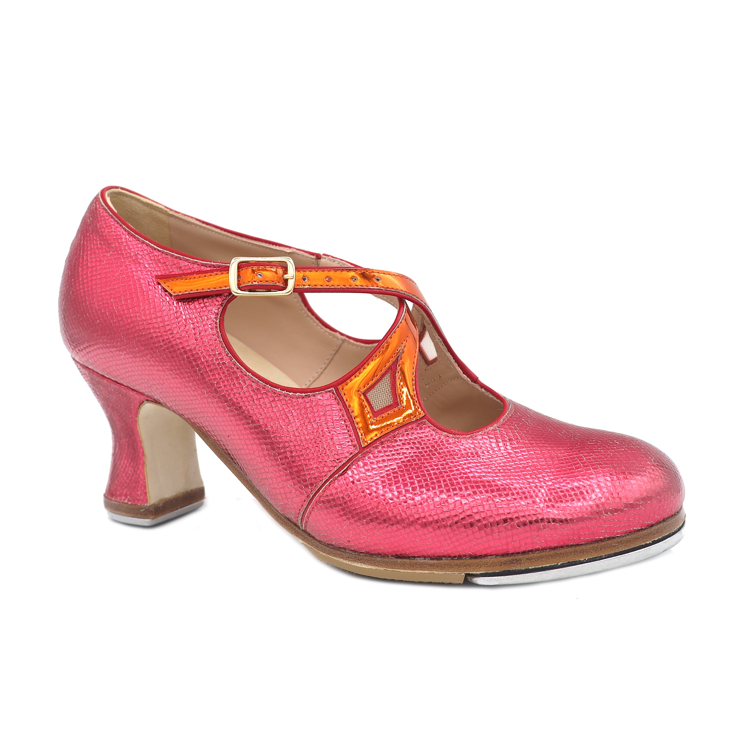 The Curtain Call Pink Hard Sole Tap - Final Sale