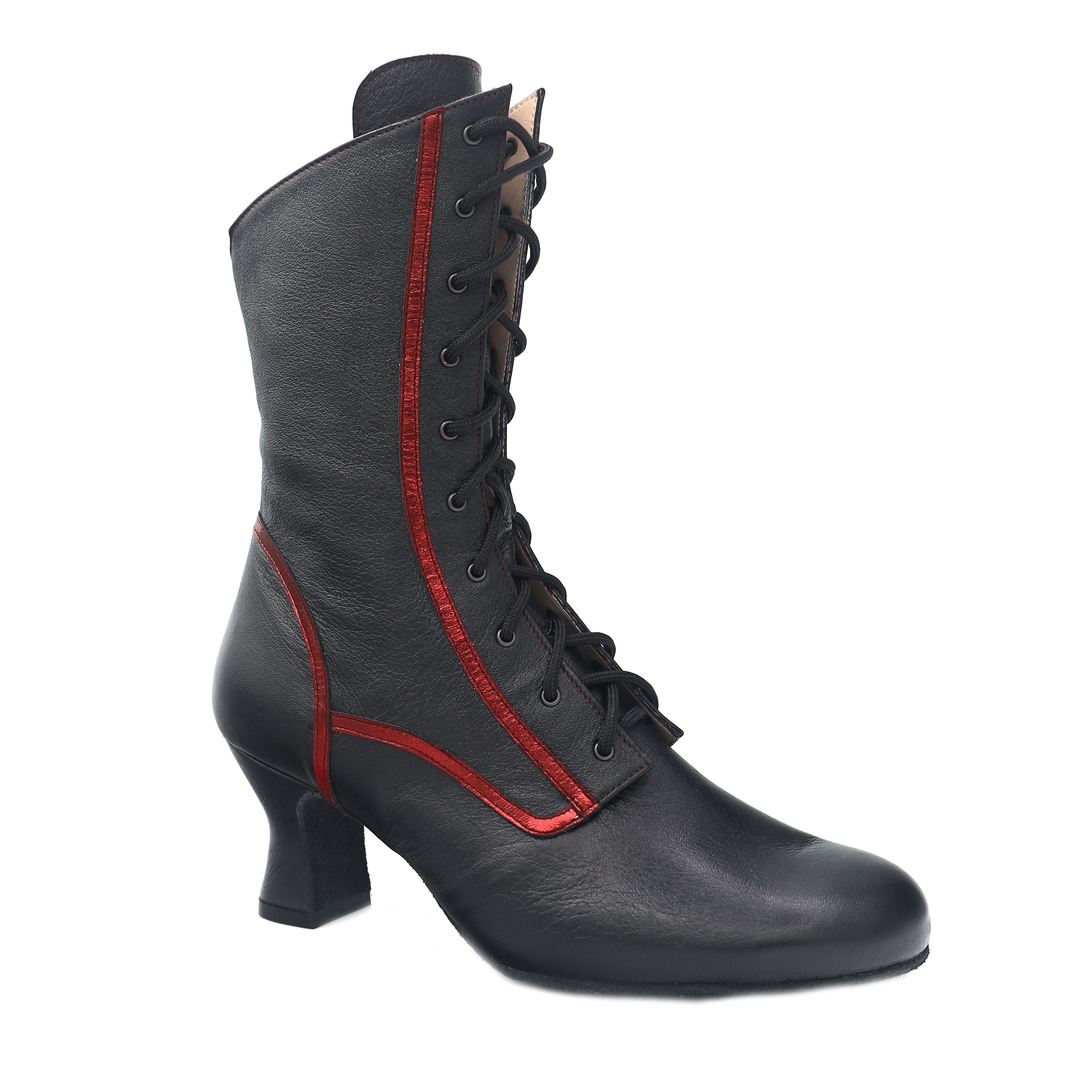 The Spotlight 2.5" Black Soft Sole - Final Sale