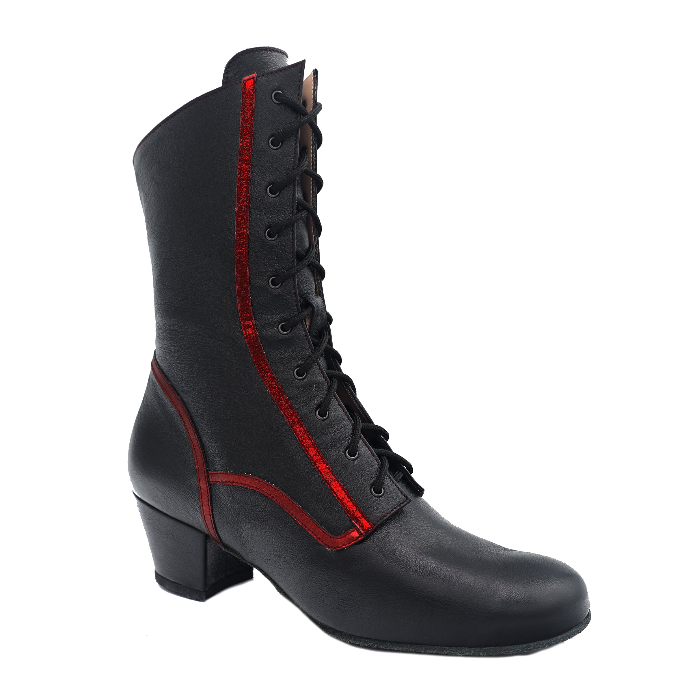 The Spotlight 2" Cuban Black Soft Sole - Final Sale