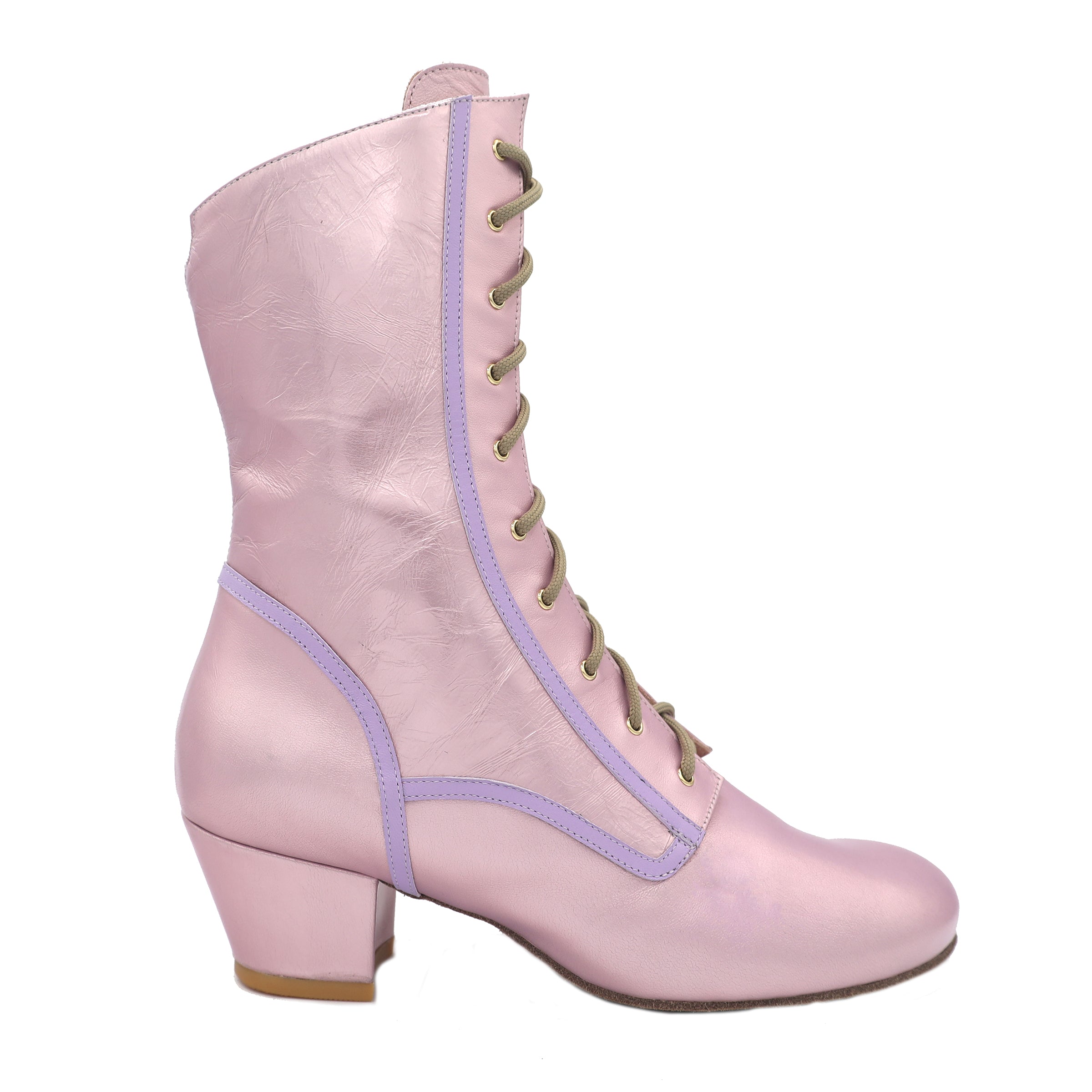 The Spotlight 2" Cuban Pink Soft Sole - Final Sale