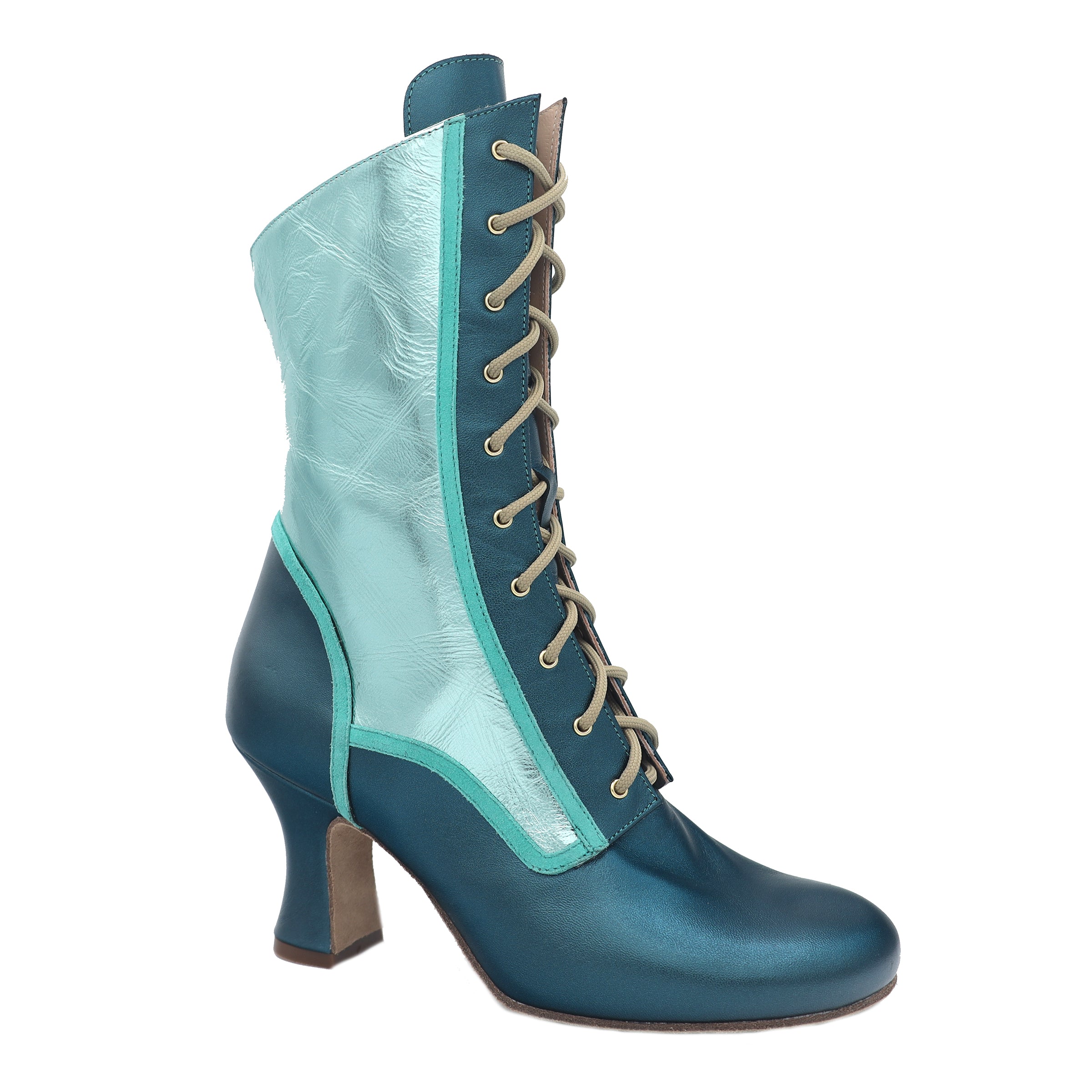 The Spotlight 3" Teal Soft Sole - Final Sale